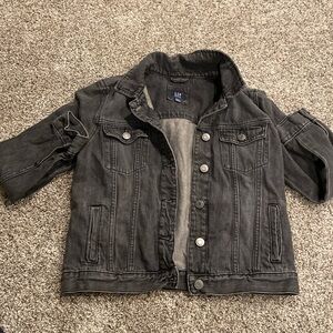 Gap black jean jacket